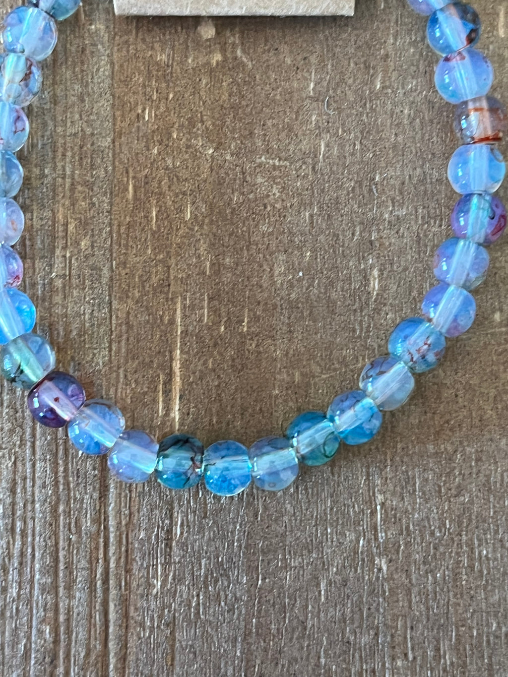 Opalite Ink Patterned Bracelet