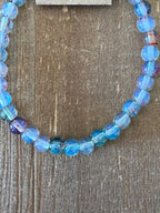 Opalite Ink Patterned Bracelet