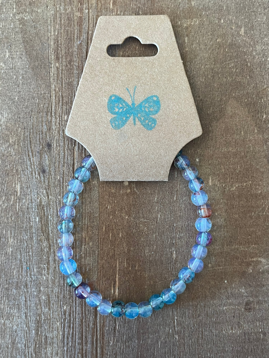 Opalite Ink Patterned Bracelet