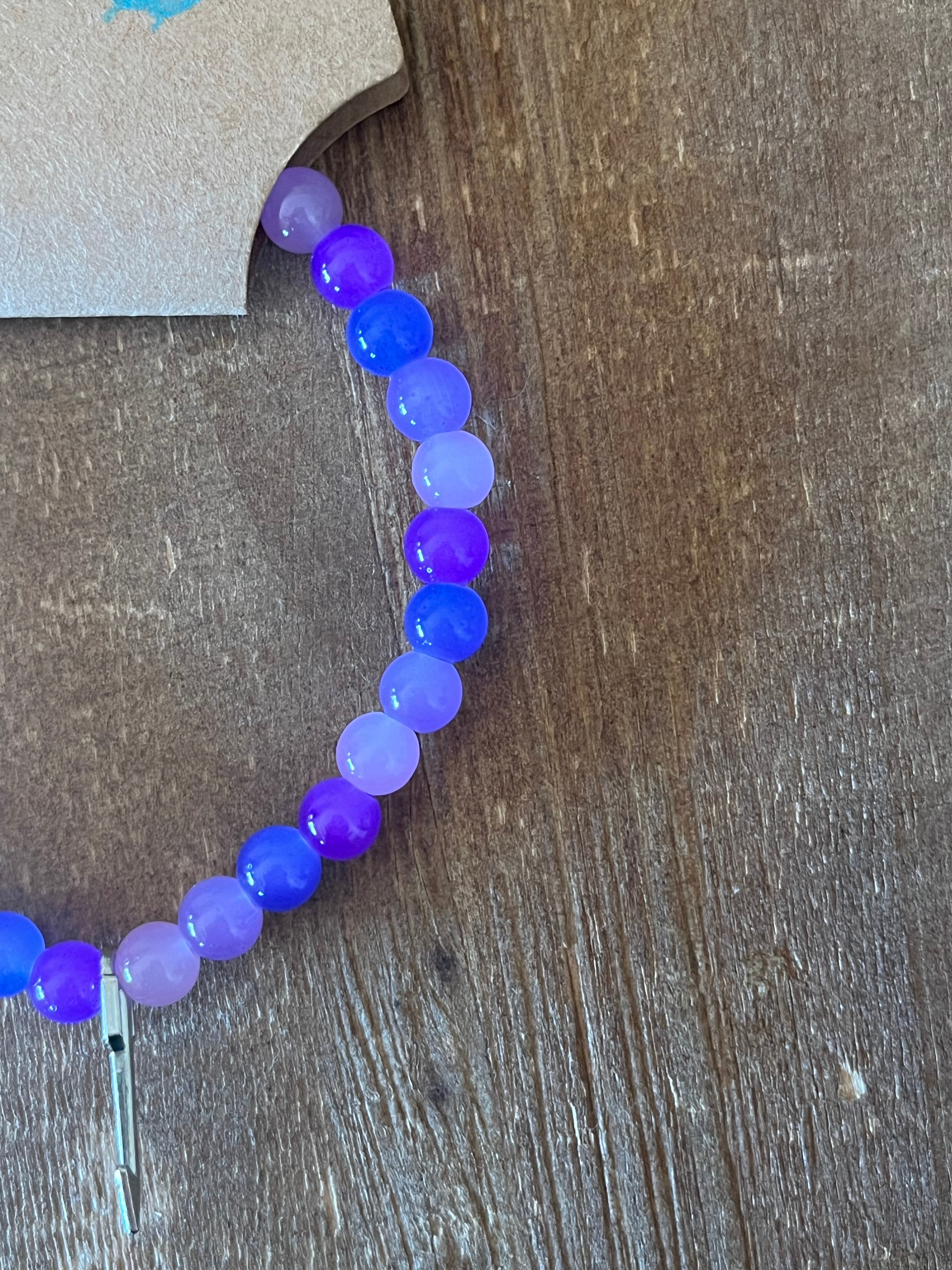 Purple Arrow Bracelet