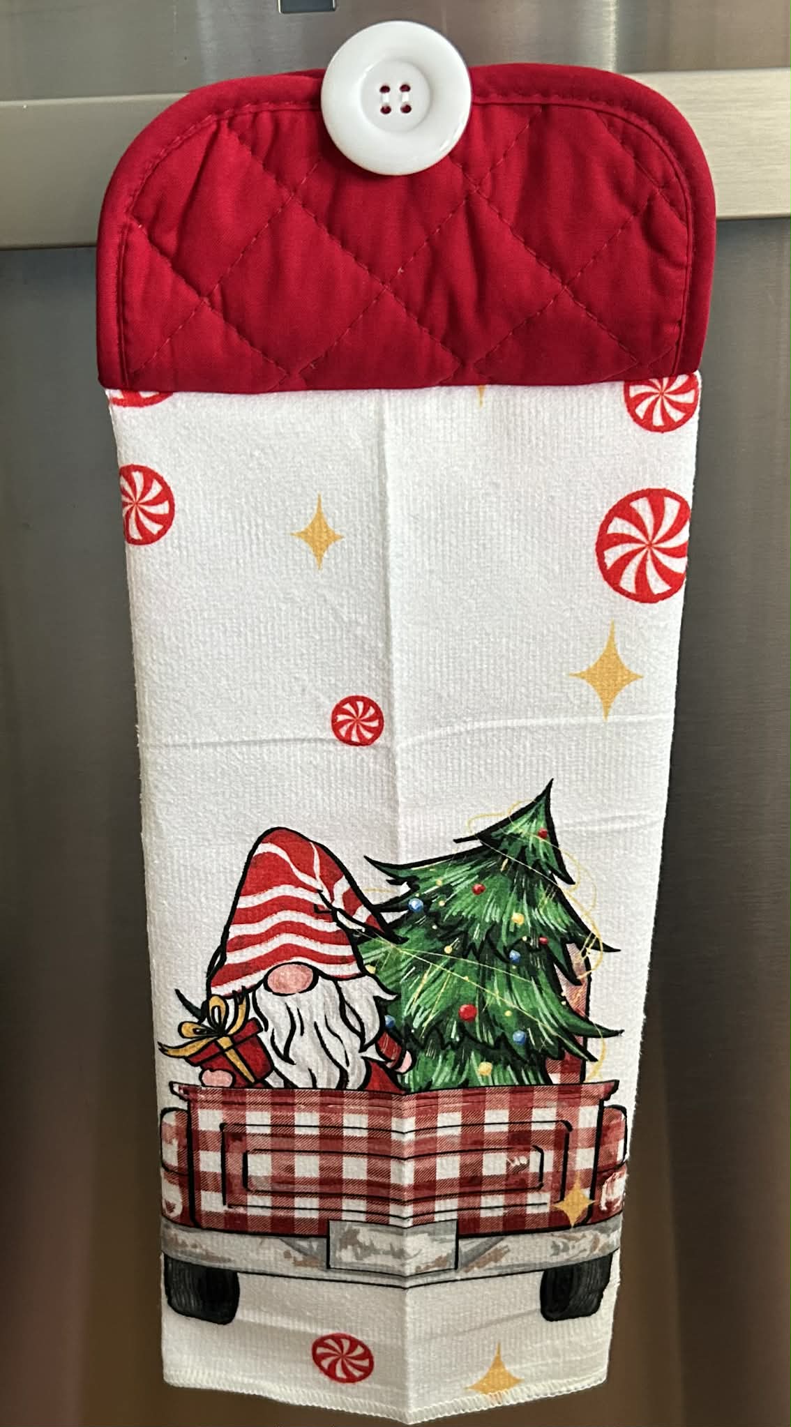 Single Gnome Tree + Truck Hand Towel