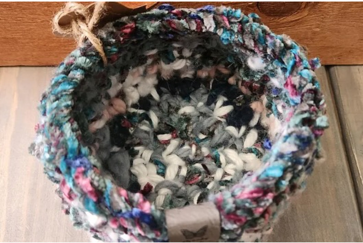 Anchorage: Crocheted Storage Basket