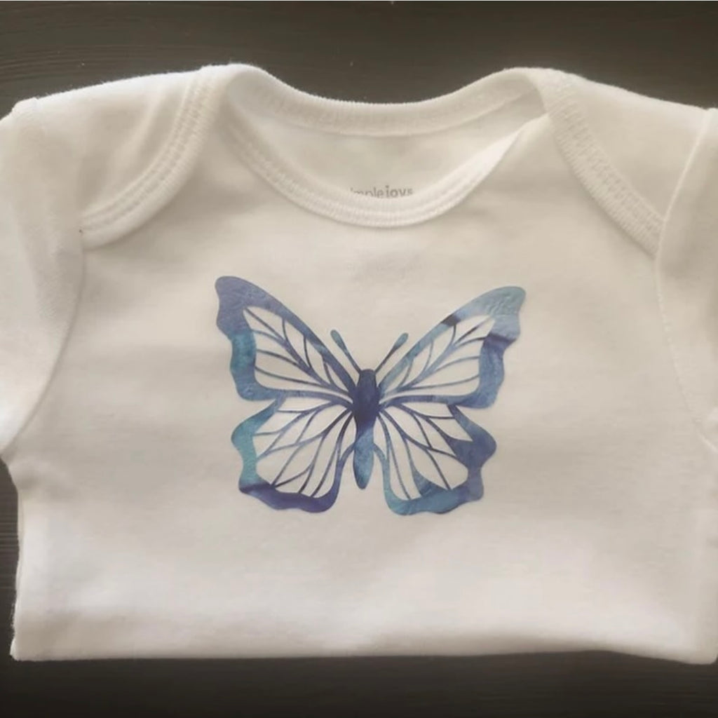 Delicate Butterfly Baby Bodysuit