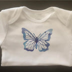 Delicate Butterfly Baby Bodysuit