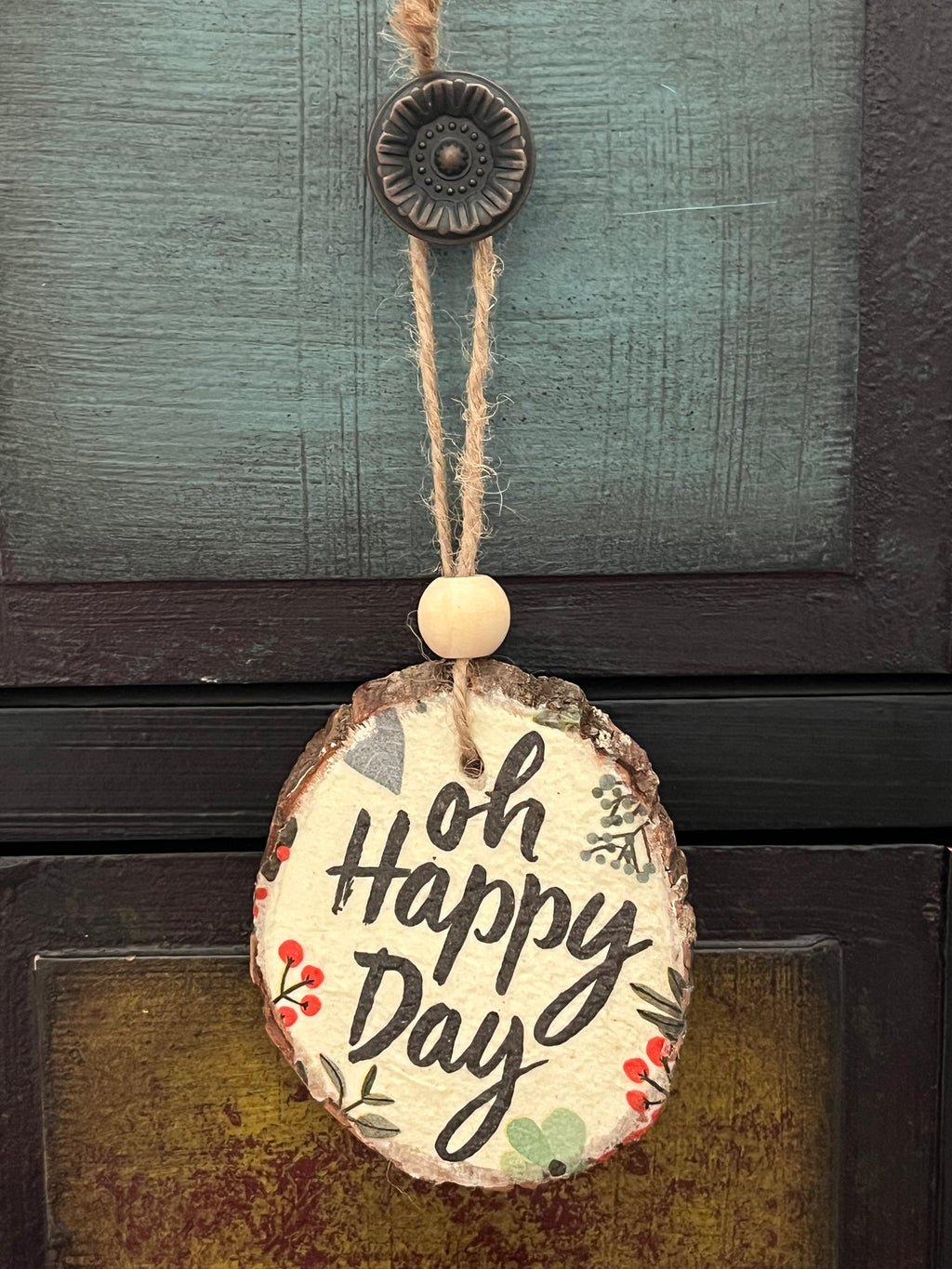 Oh Happy Day: Wood Ornaments