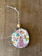 Multicolored Butterflies Ornament
