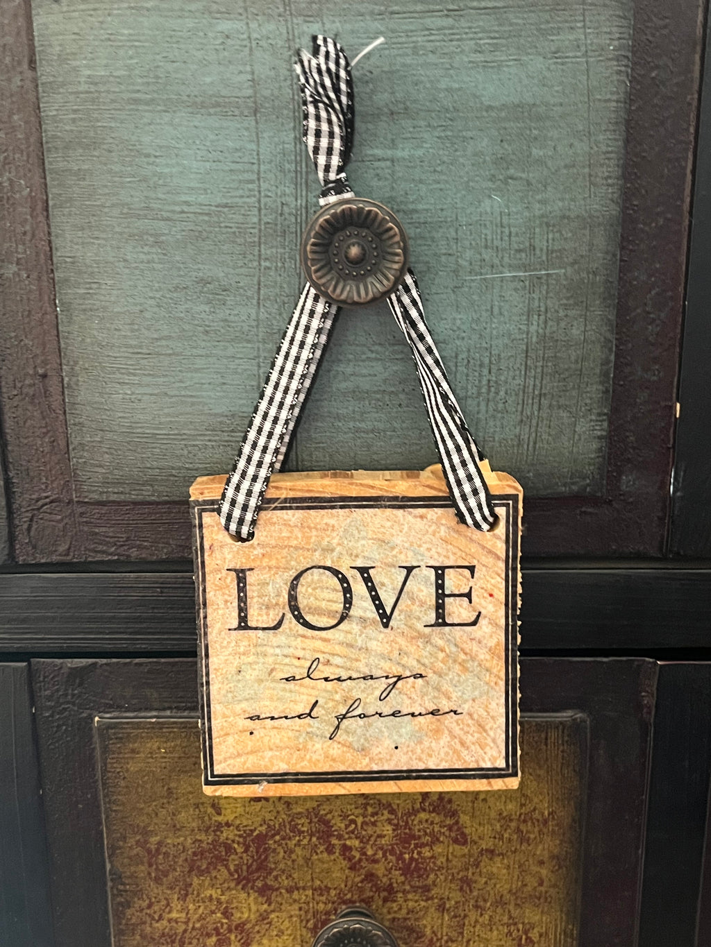 Love Square Ornament