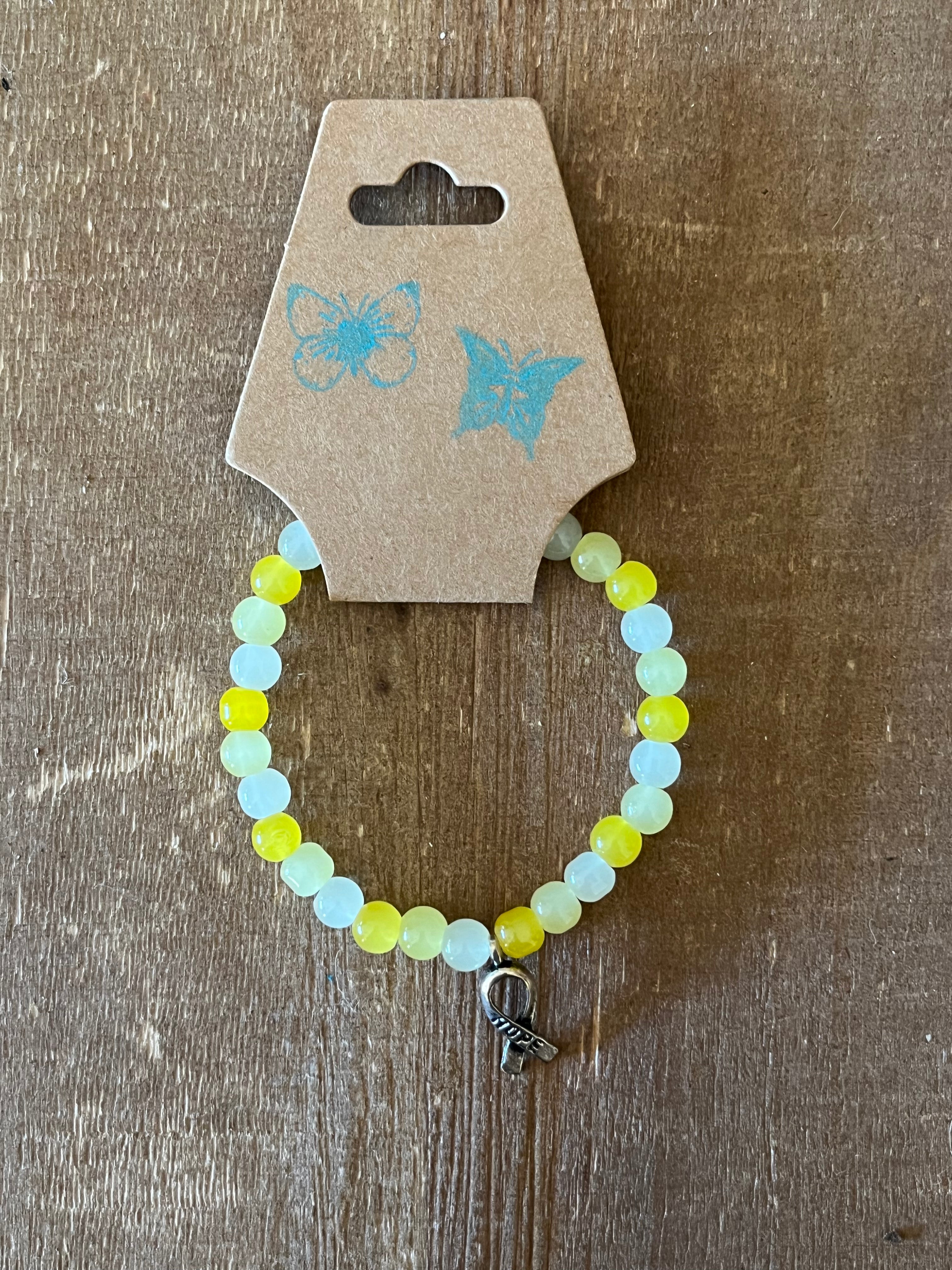 Endometriosis Awareness Bracelet