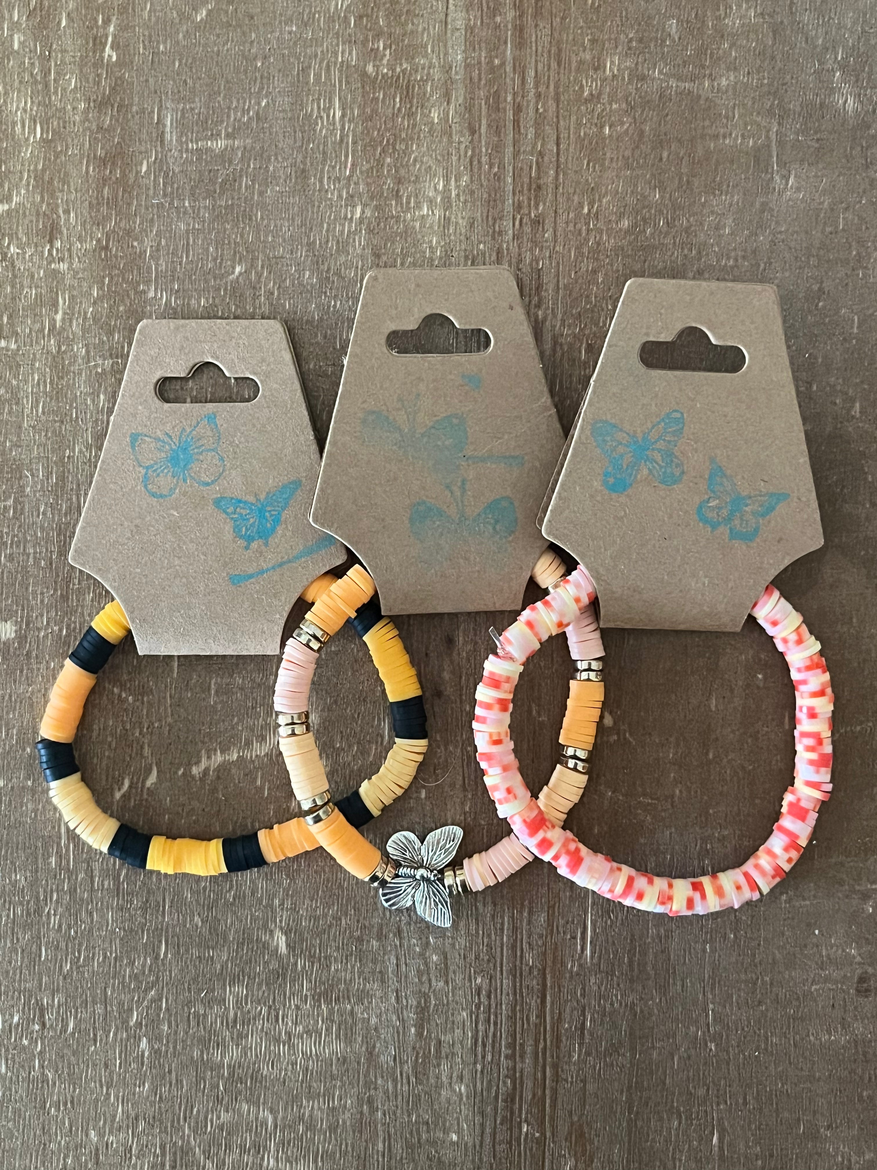 Orange Bracelet Set