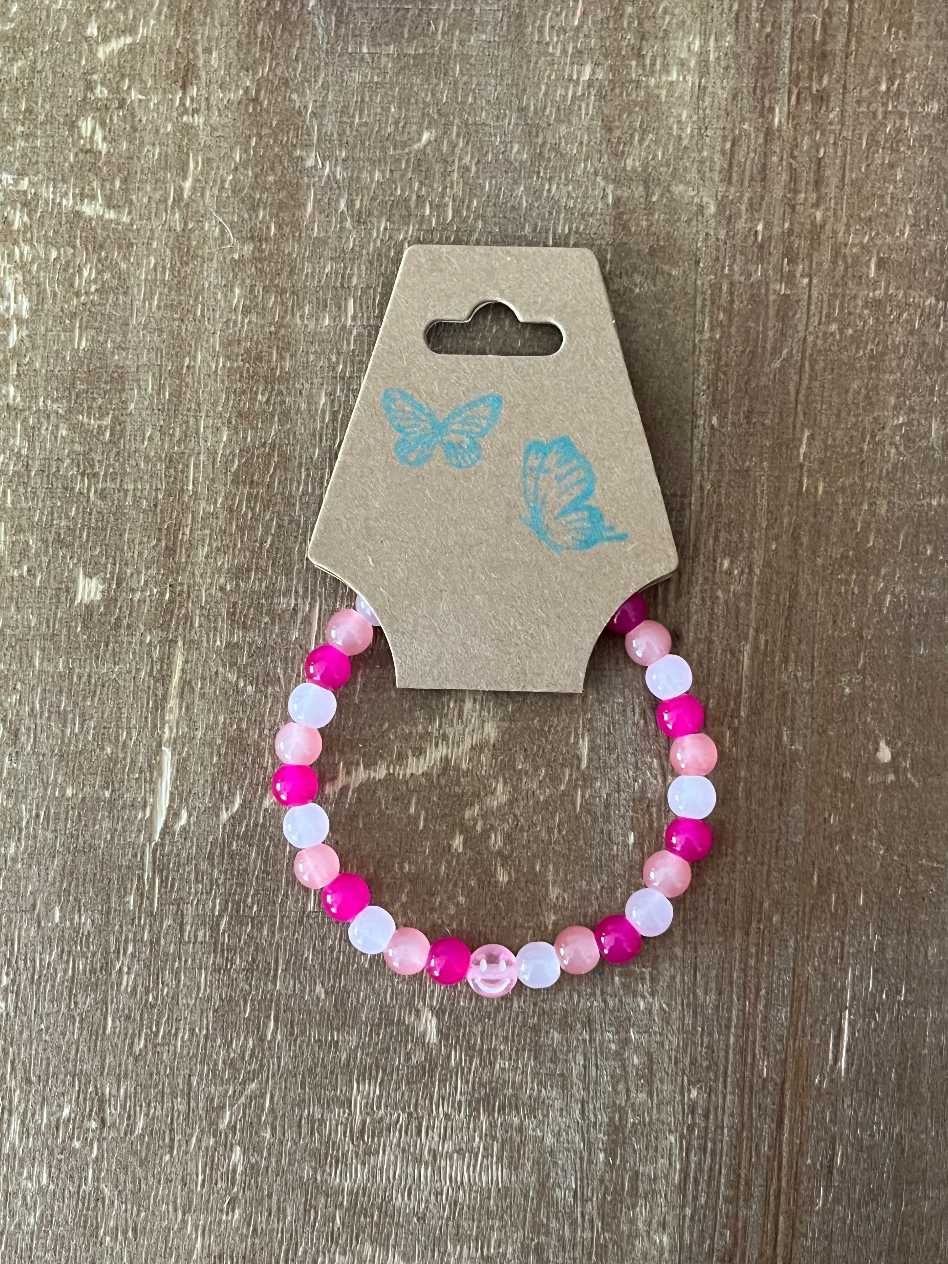 Pink and Purple Bracelet Set