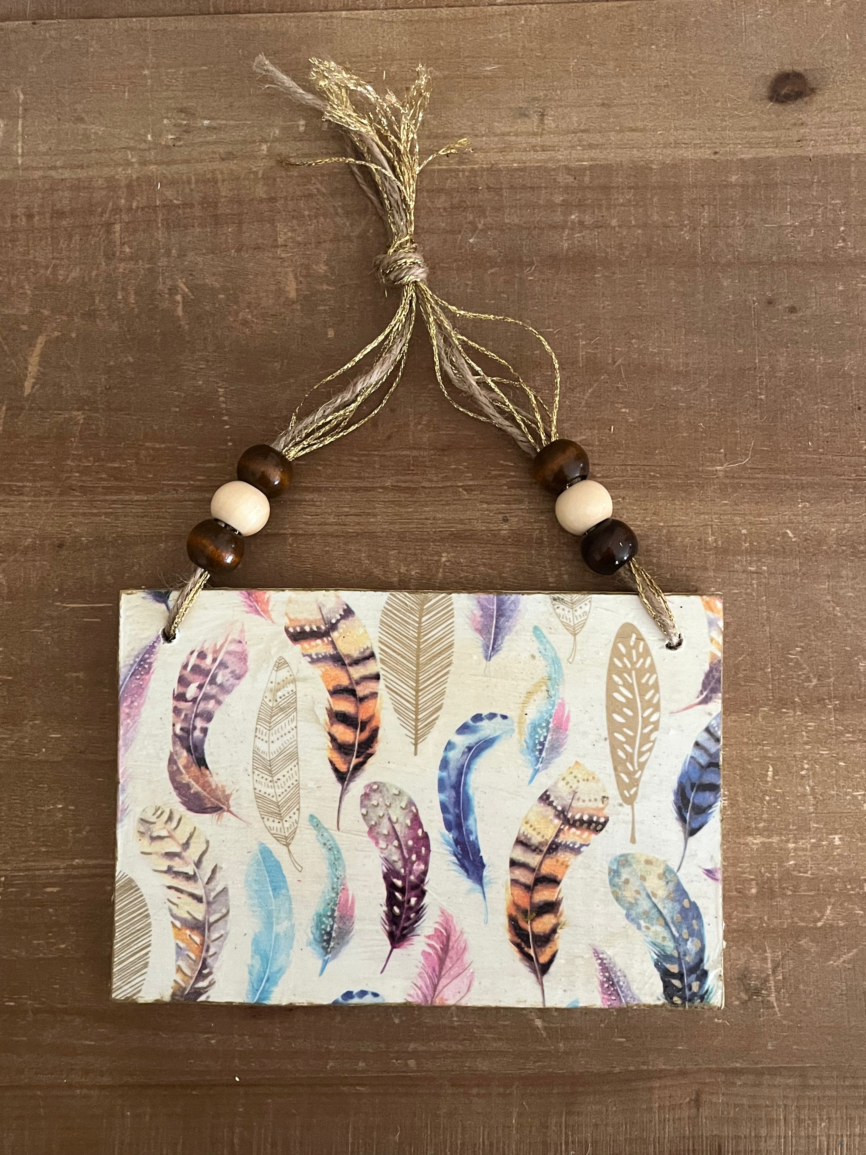 Feather Wall Hanging
