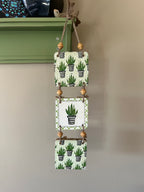 Tri-Succulent Wall Hanging: Design 1