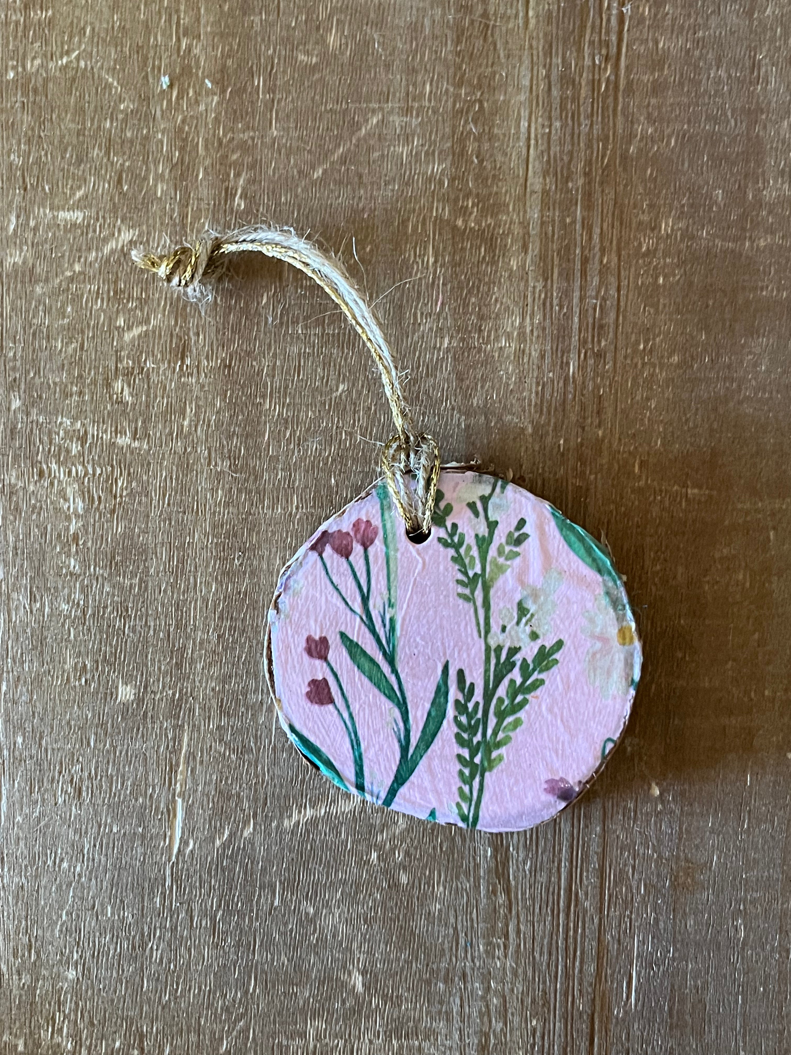 Dearest Gentle Reader: Double Sided Purple Ornament Design 2