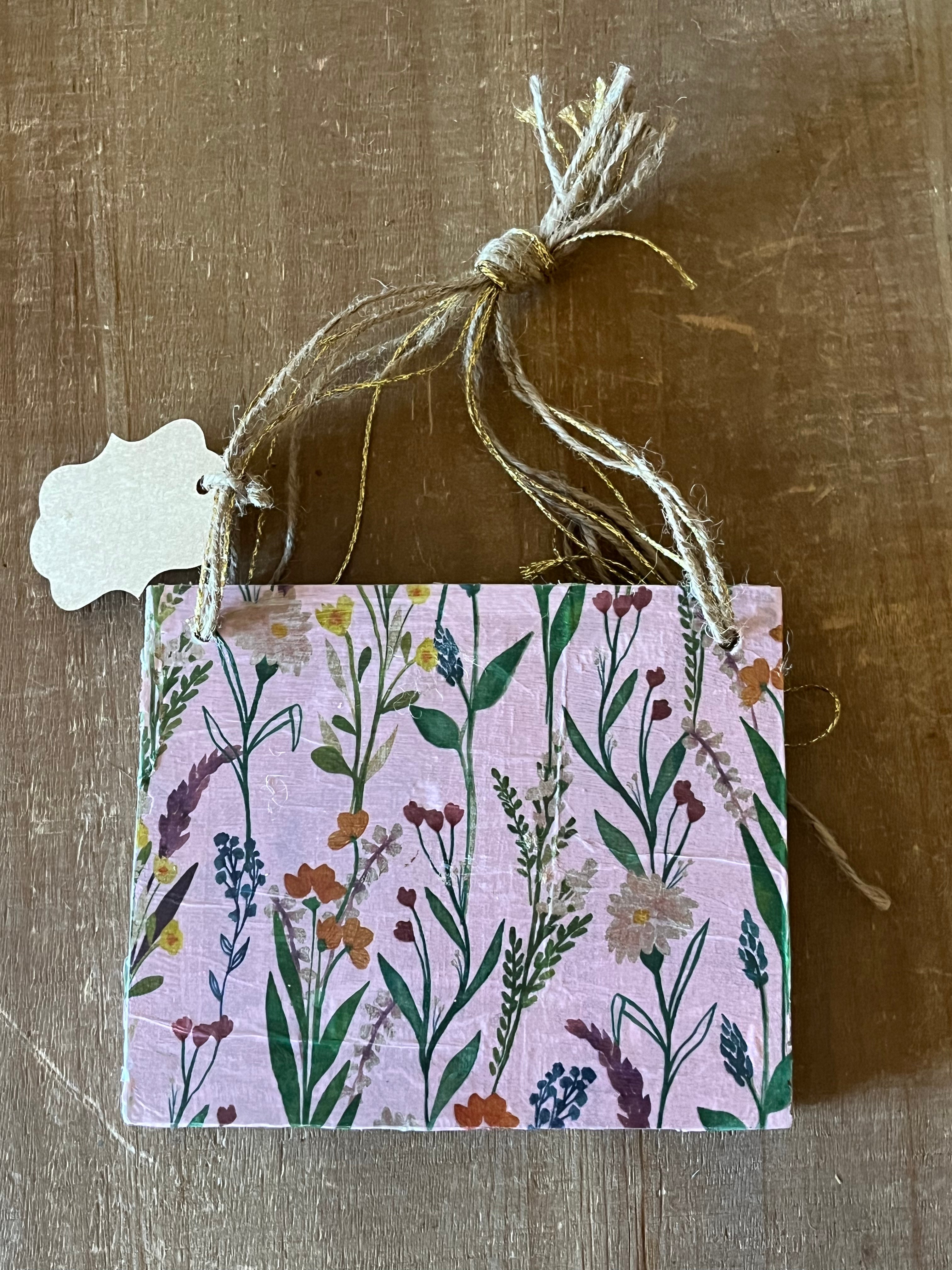 Dearest Gentle Reader: Double Sided Wall Hanging