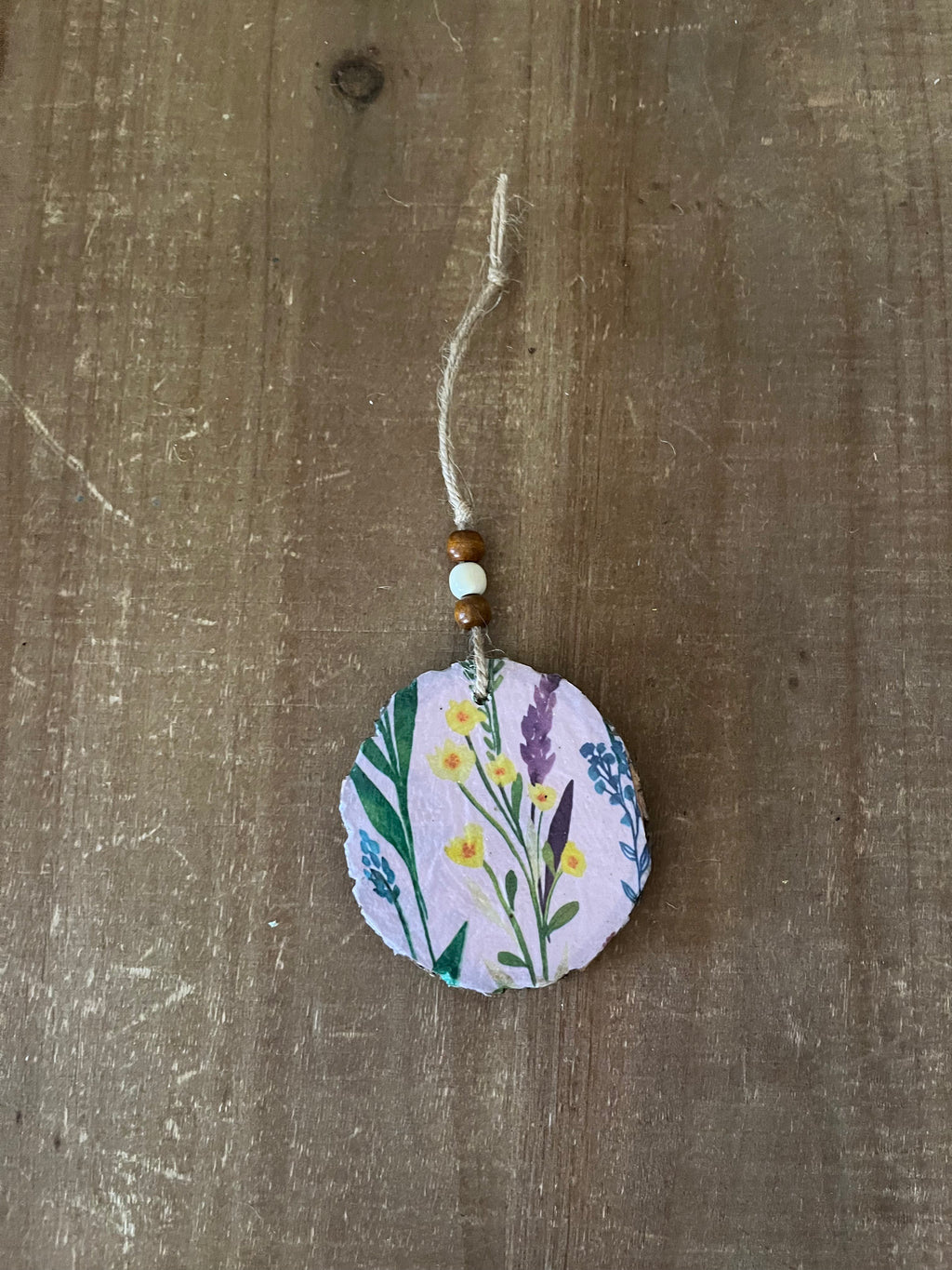 Dearest Gentle Reader: Double Sided Purple Ornament