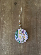 Dearest Gentle Reader: Double Sided Purple Ornament