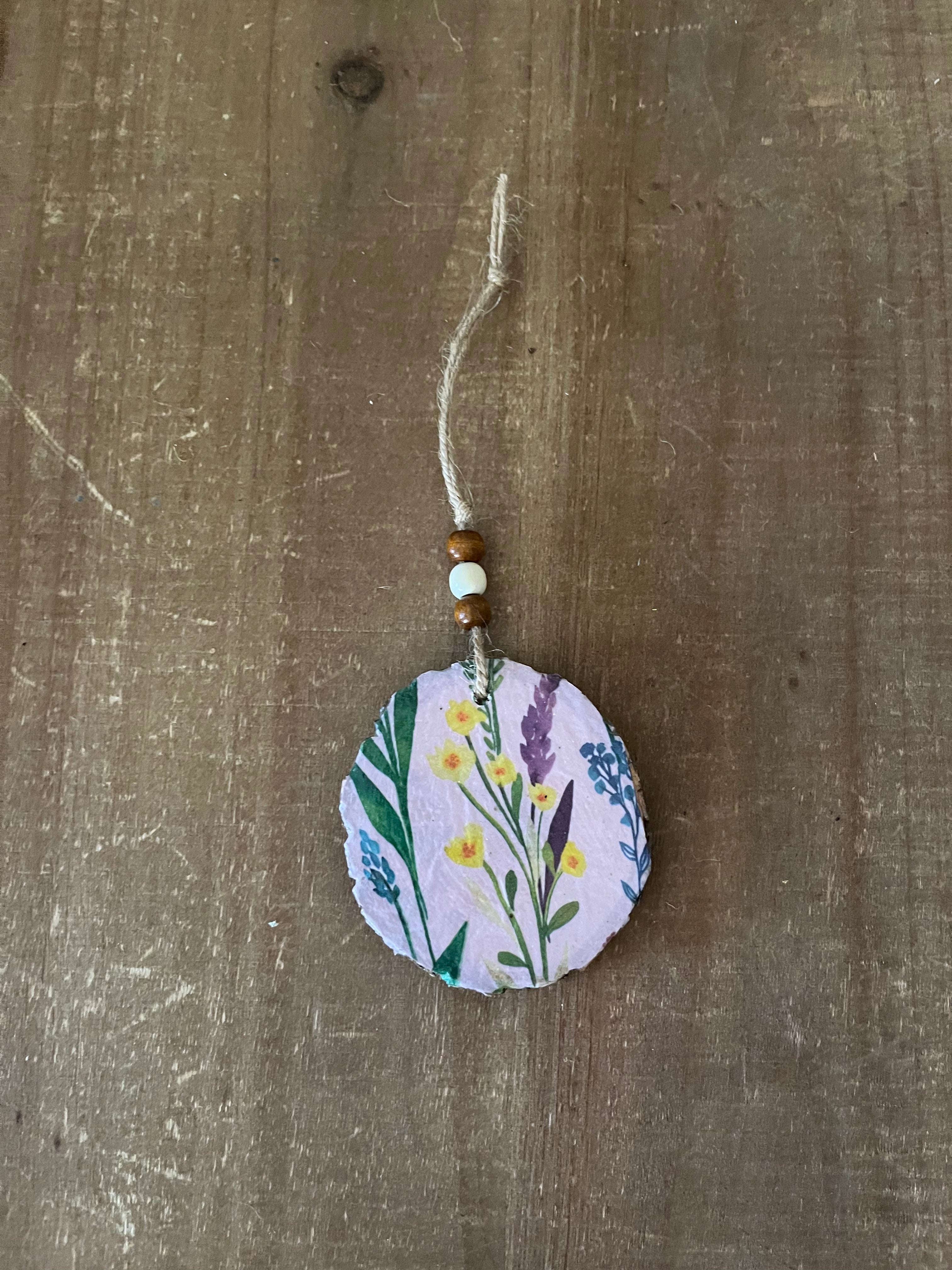 Dearest Gentle Reader: Double Sided Purple Ornament