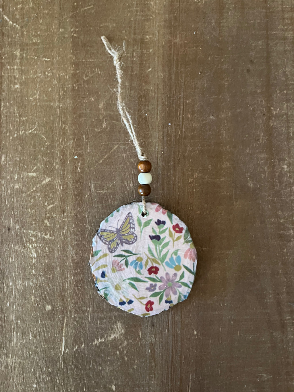 Dearest Gentle Reader: Double Sided Teal Ornament