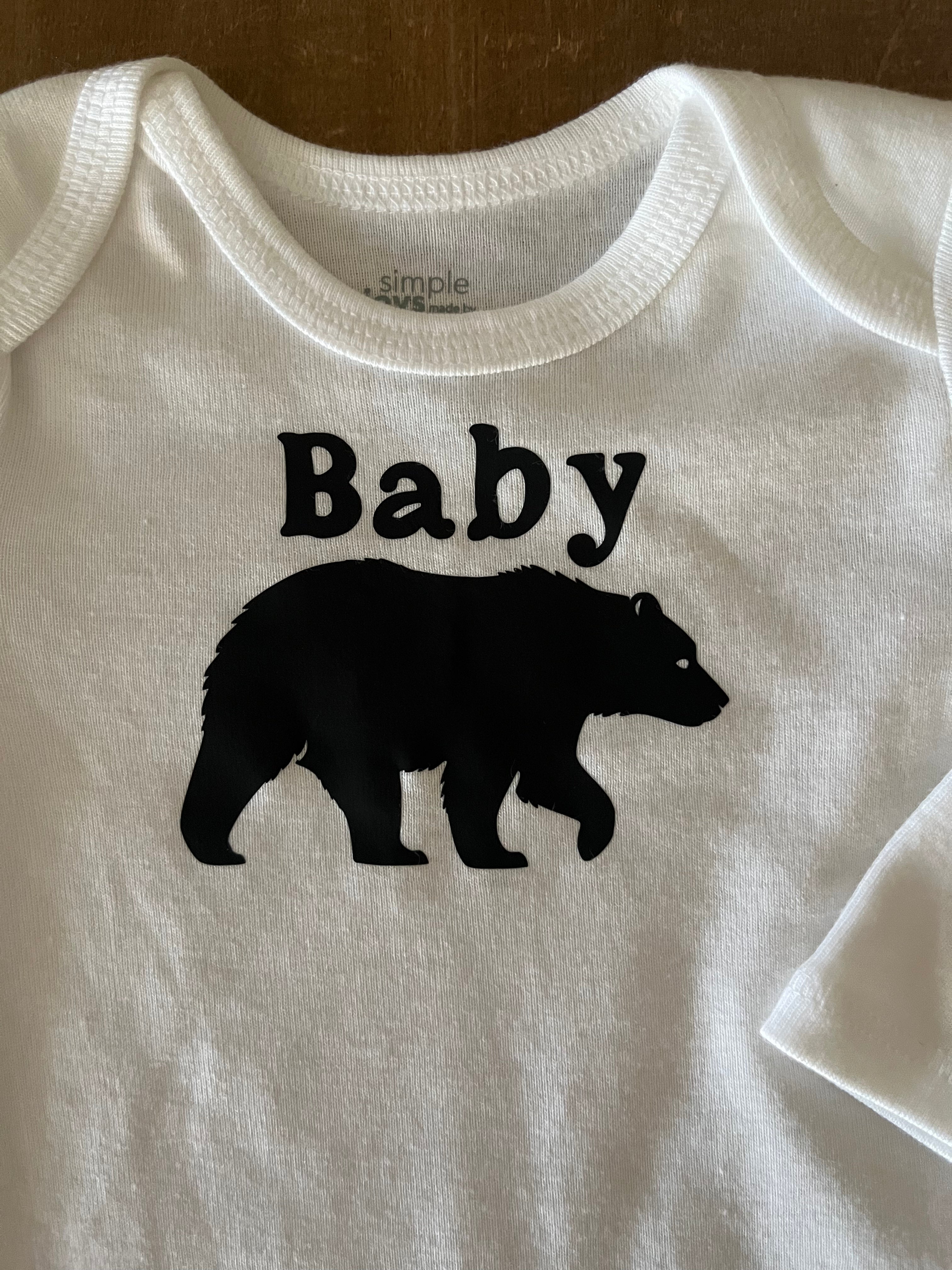 Baby Bear Baby Bodysuit