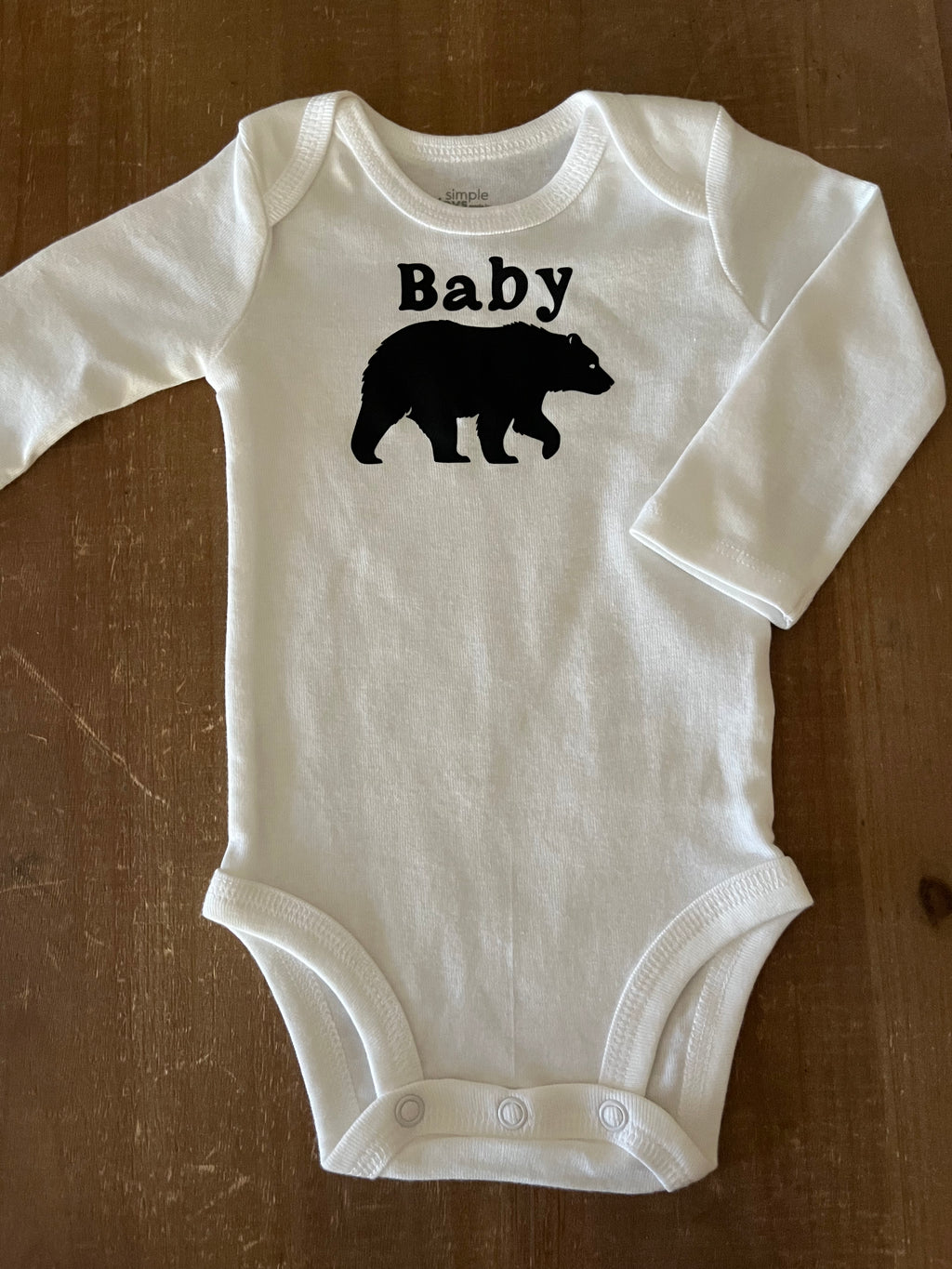 Baby Bear Baby Bodysuit