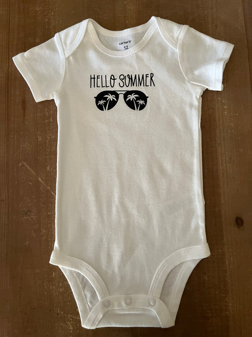 Hello Summer Baby Bodysuit