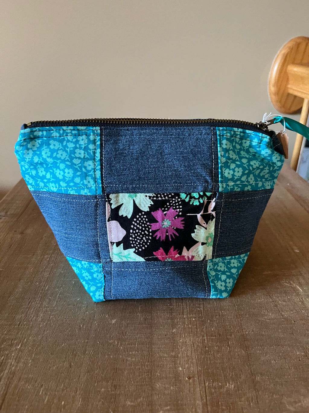 Aurora: Patchwork Cosmetic Bag