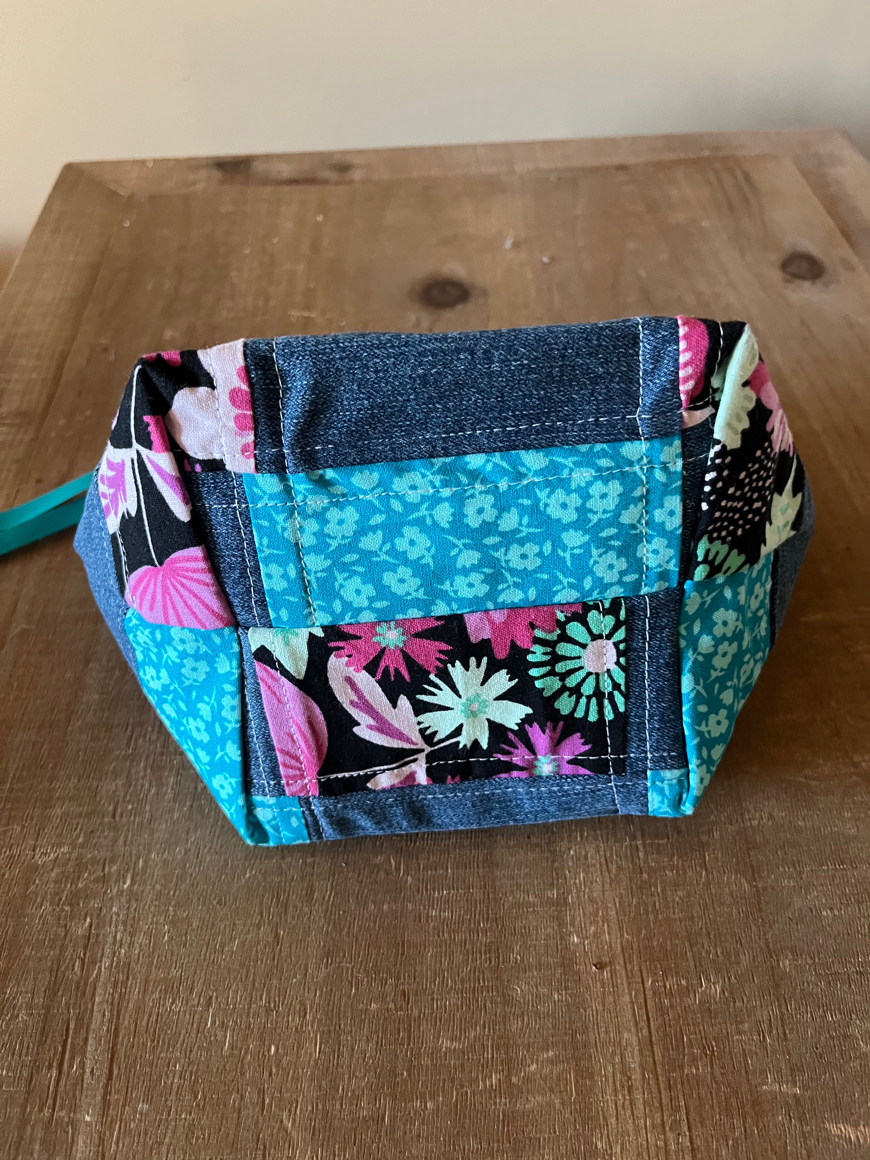 Aurora: Patchwork Cosmetic Bag