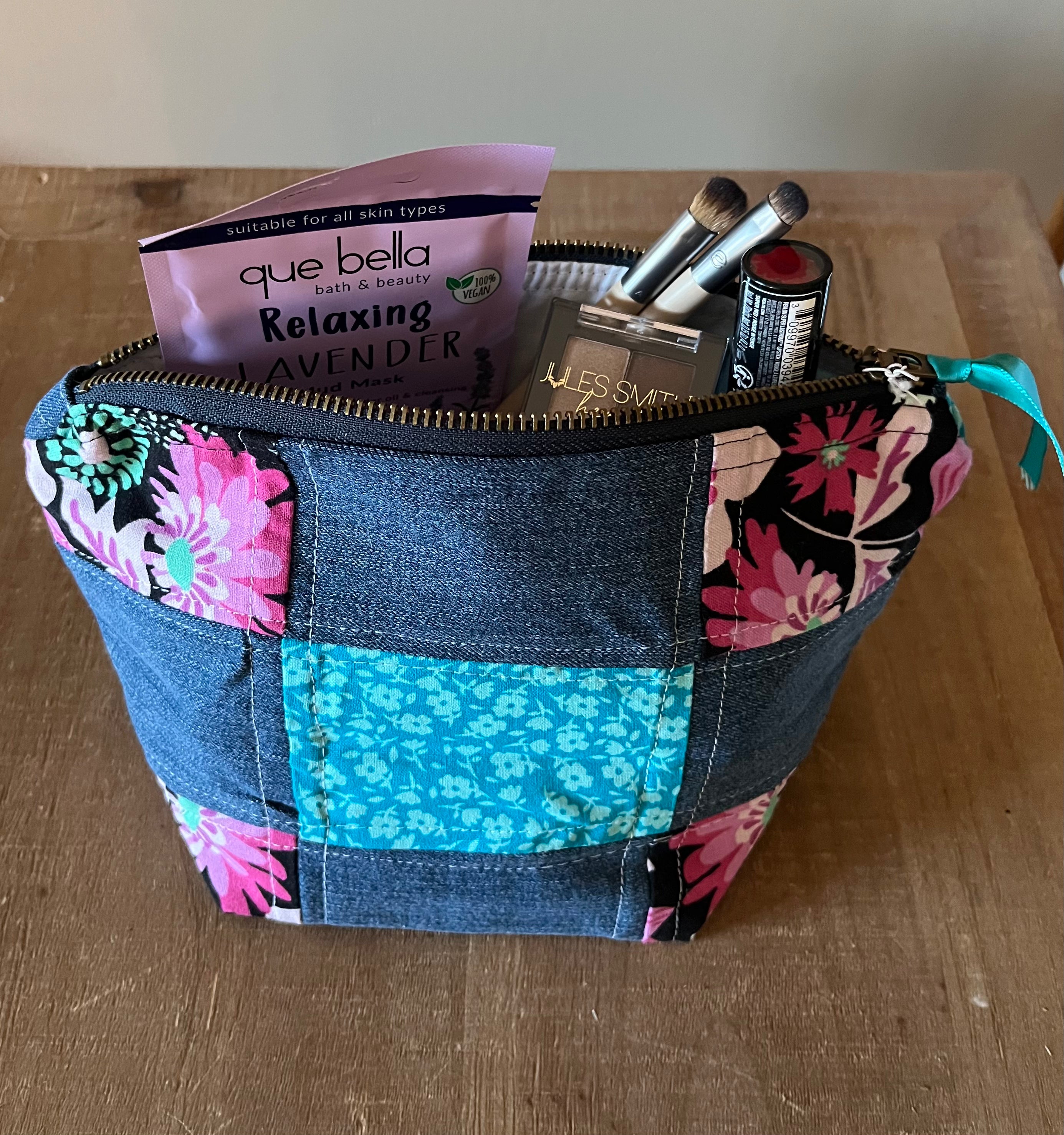 Aurora: Patchwork Cosmetic Bag