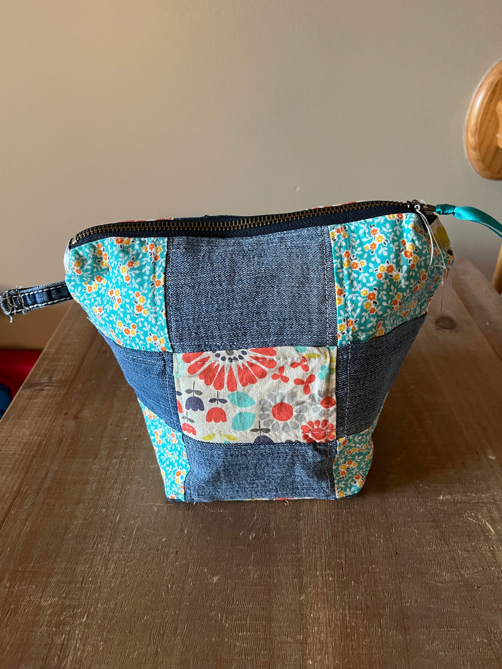 Bindi: Patchwork Cosmetic Bag