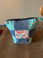 Bindi: Patchwork Cosmetic Bag