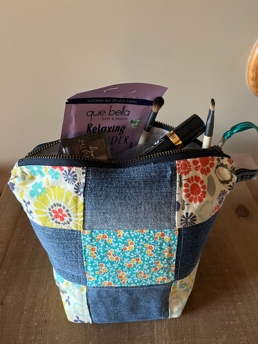Bindi: Patchwork Cosmetic Bag