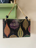 Vintage Christmas Ornament Wall Hanging - Version 1