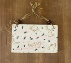 Merry, Joy, Noel Wall Hanging