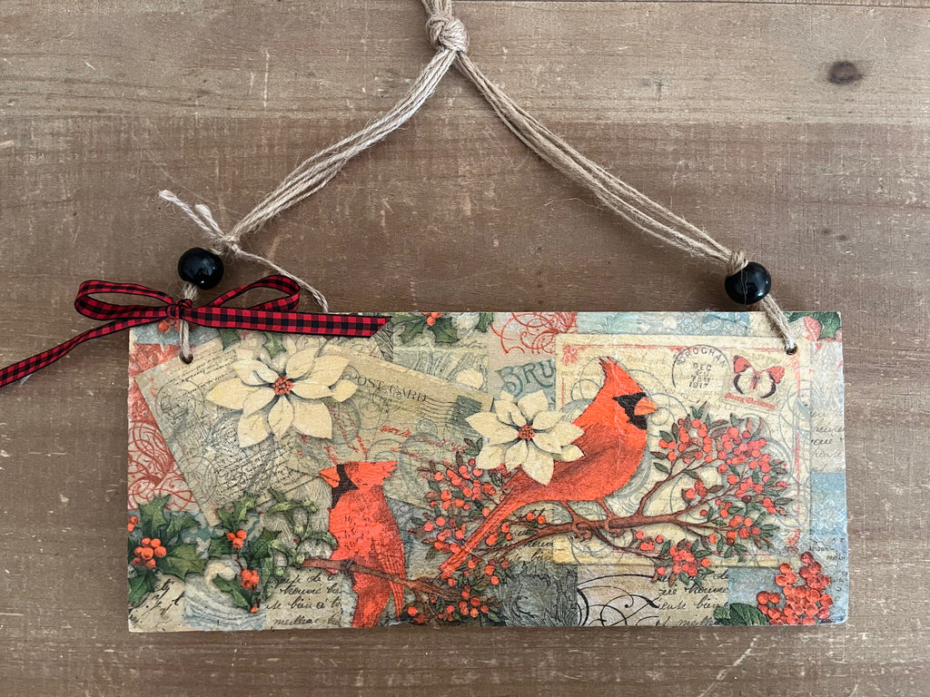 Cardinal Wall Hanging