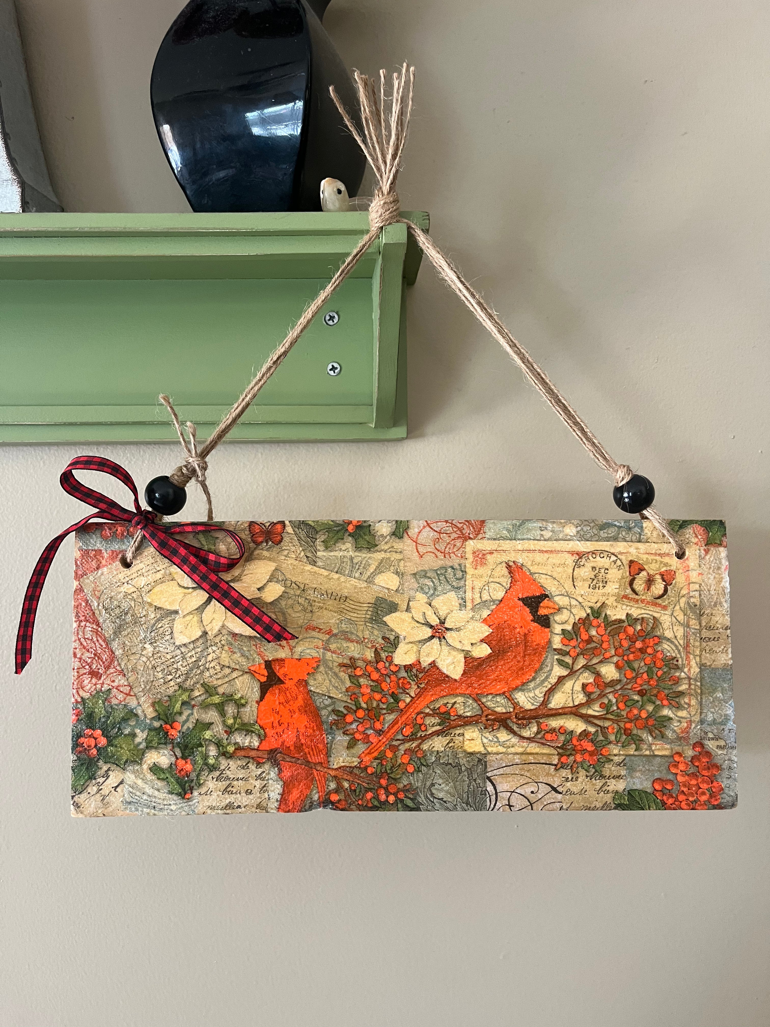 Cardinal Wall Hanging