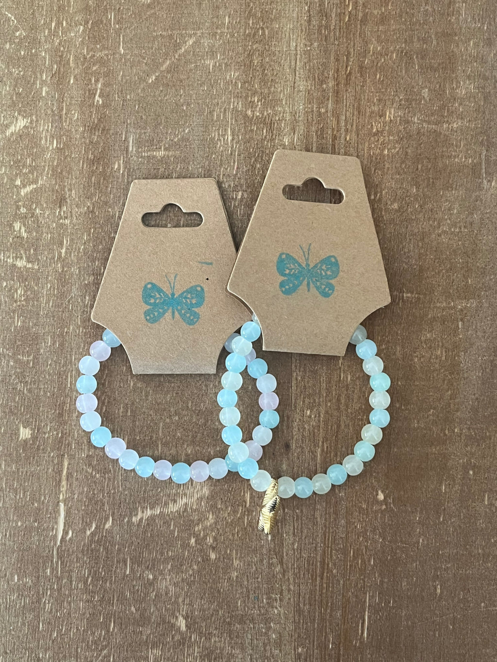 Aquamarine Bracelet Set