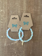 Aquamarine Bracelet Set
