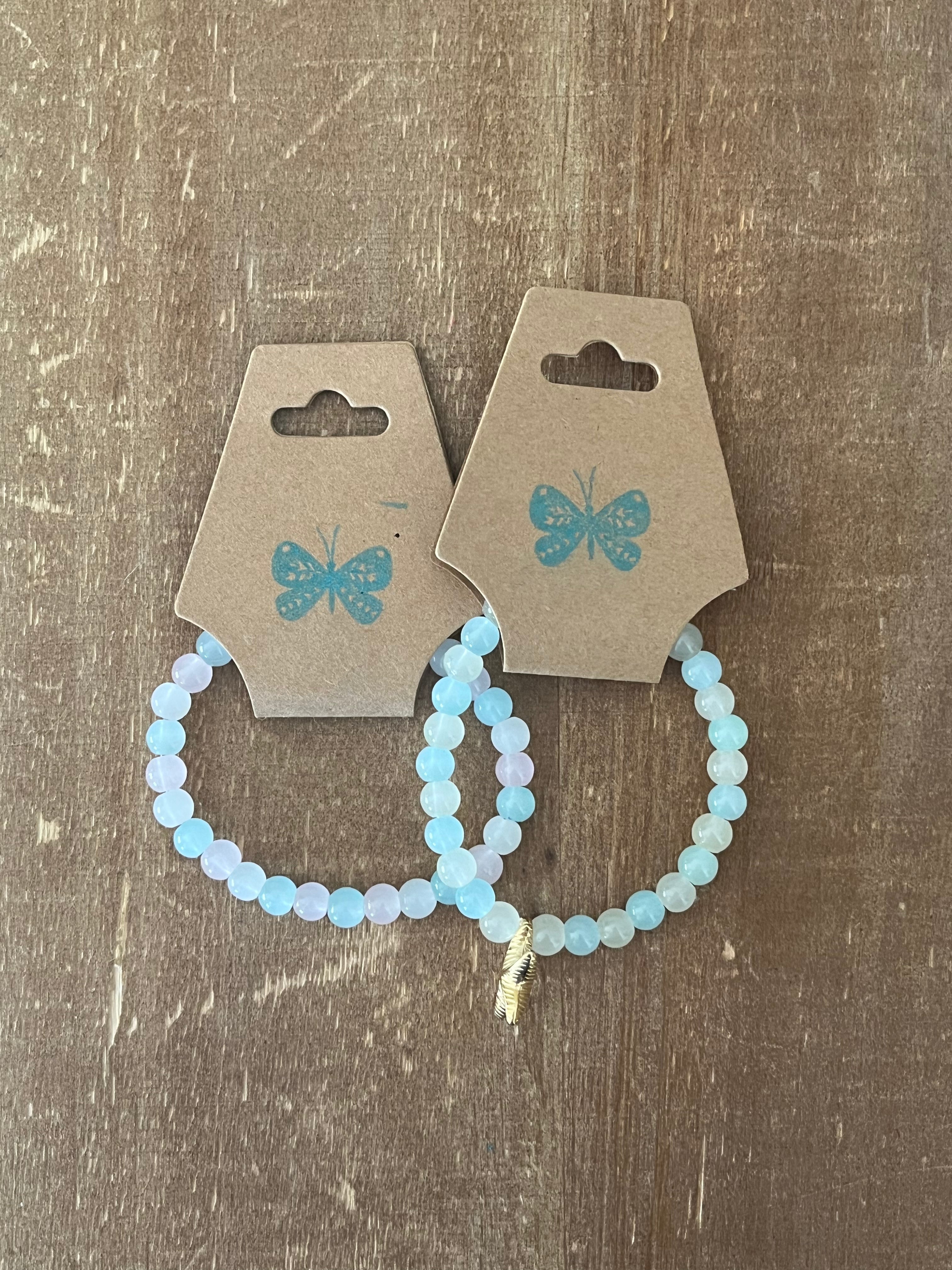 Aquamarine Bracelet Set