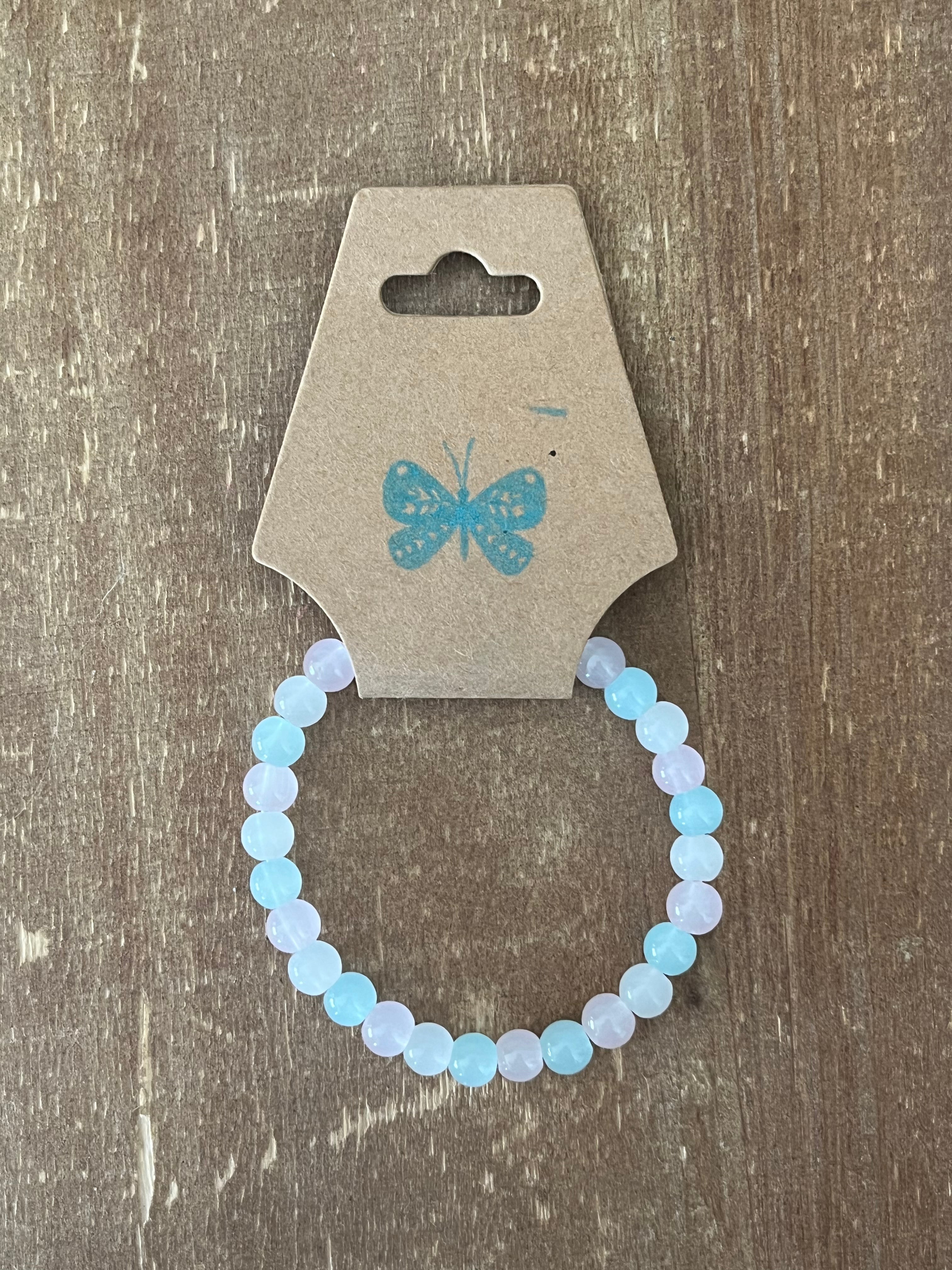 Aquamarine Bracelet Set