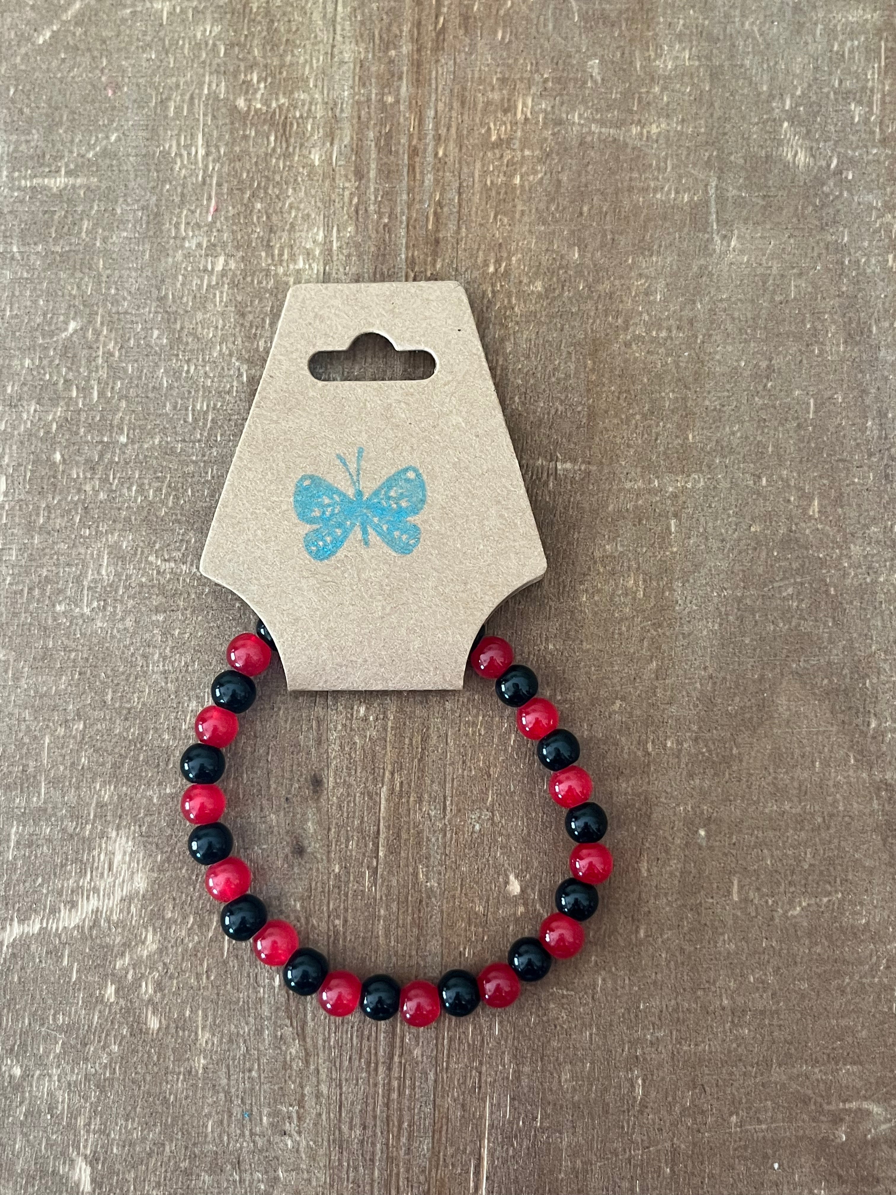Red and Black Bracelet