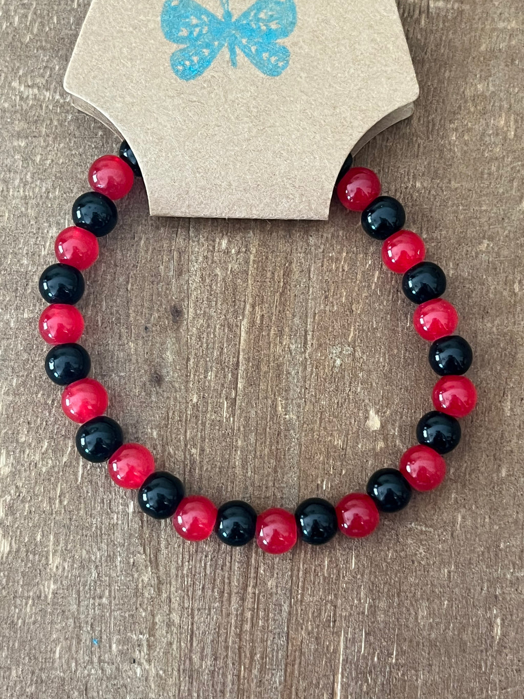 Red and Black Bracelet