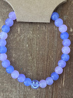 Purple Smiley Face Bracelet