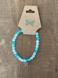 Teal Flower Bracelet