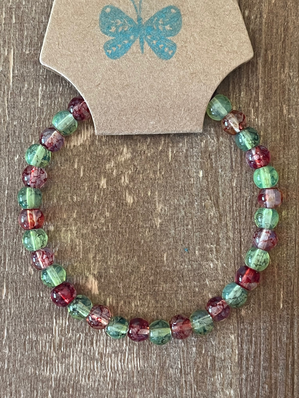 Holiday Ink Patterned Bracelet