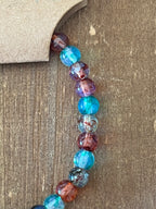 Multi-colored Ink Patterned Bracelet