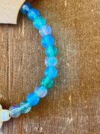 Oceanic Ink Patterned Bracelet