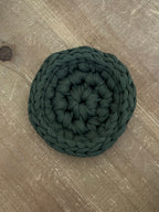 Eucalyptus Green Crocheted Coaster Set