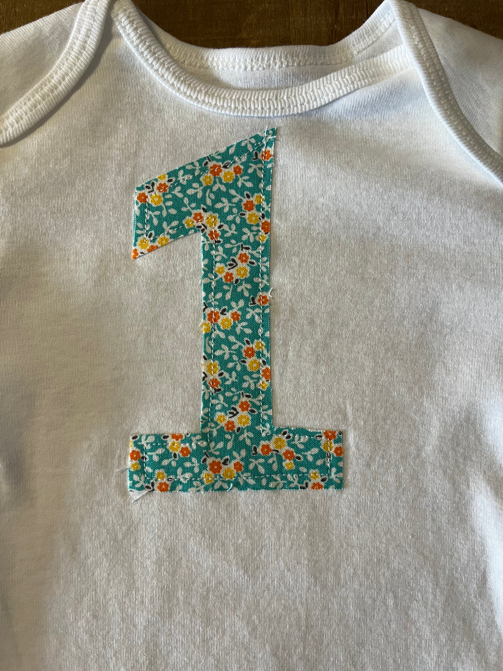 First Birthday Baby Bodysuit