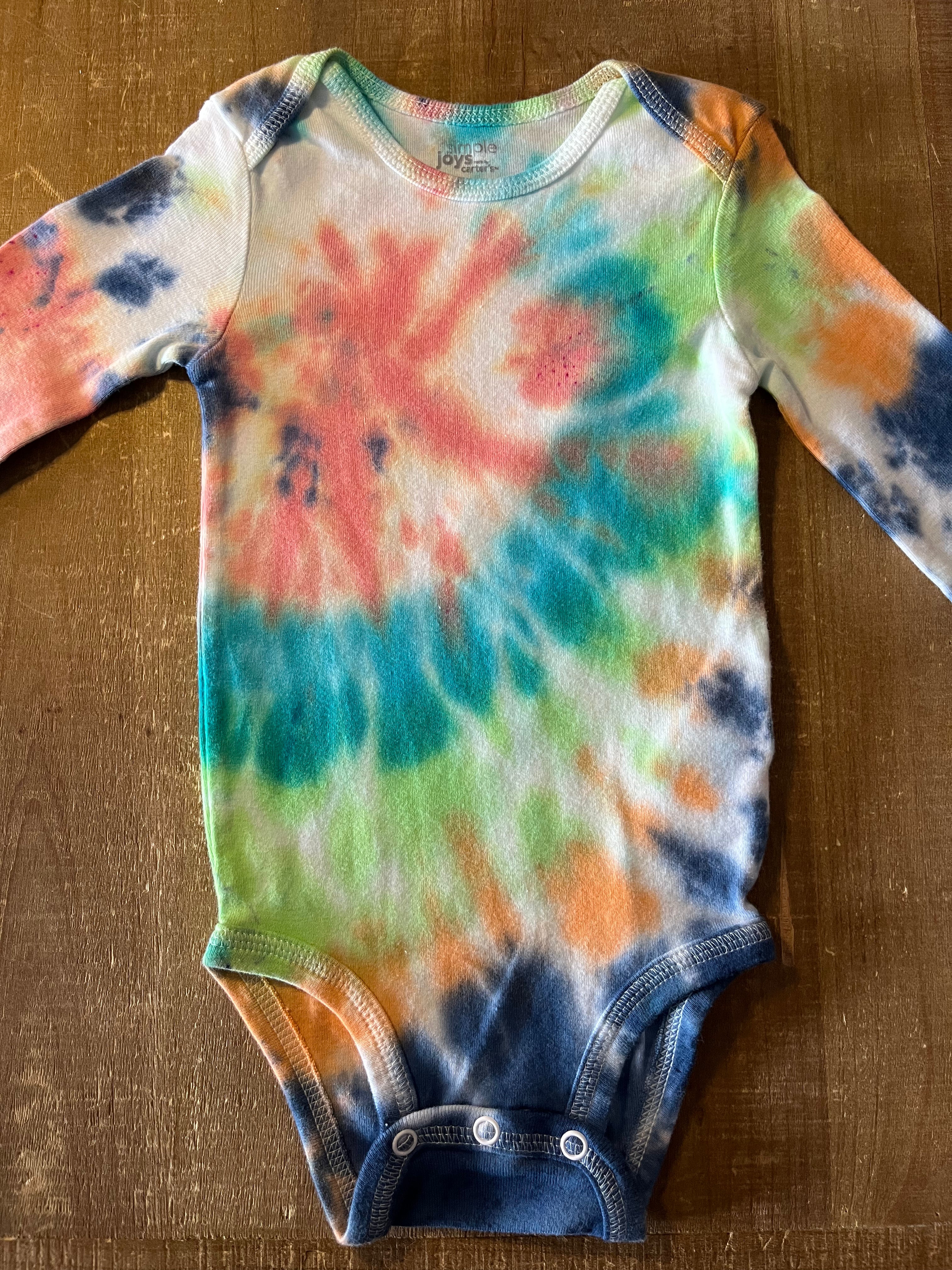 Tie-dye Baby Bodysuit