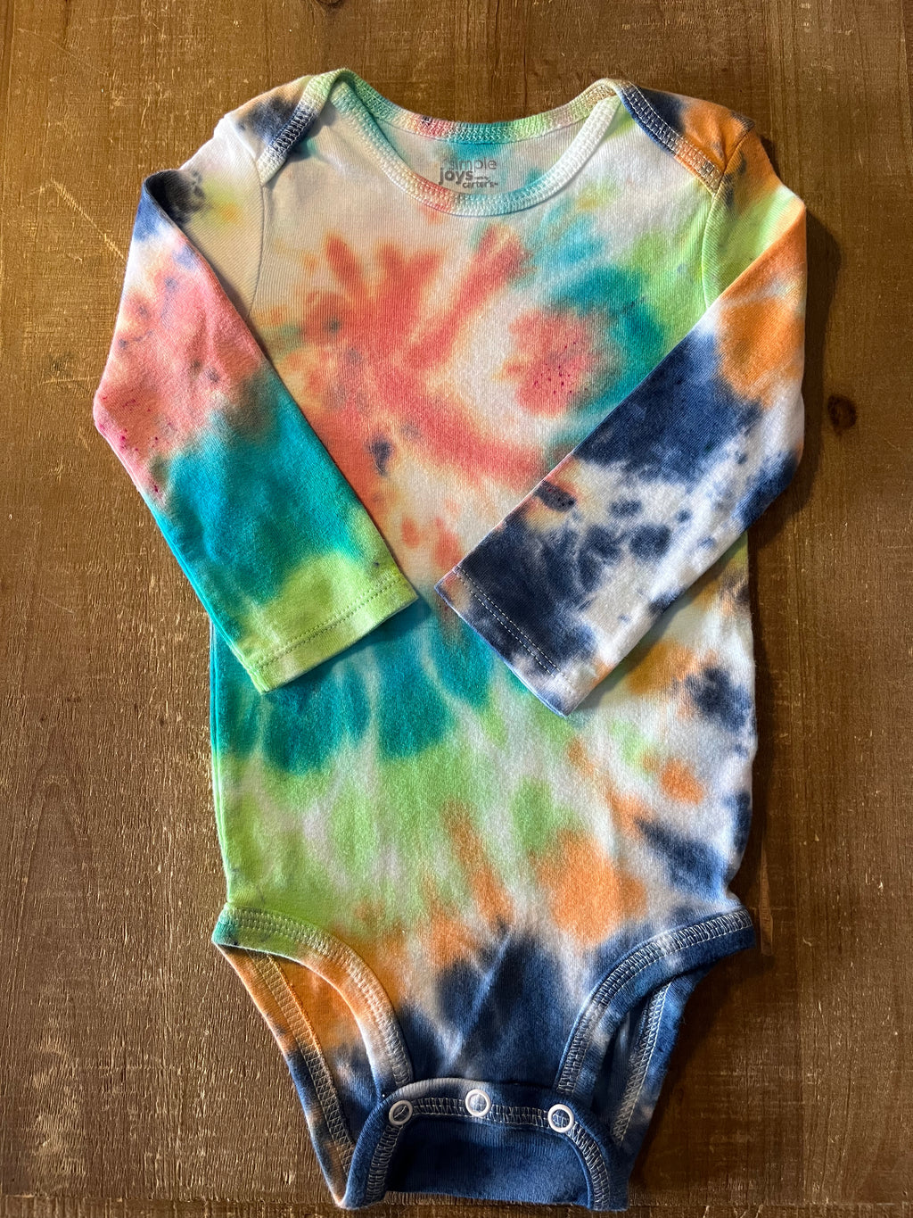Tie-dye Baby Bodysuit